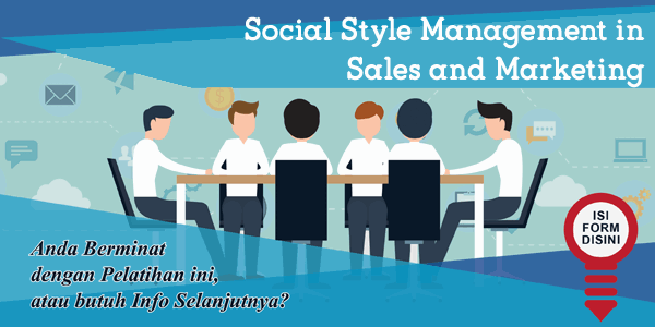Social Style Management in Sales and Marketing