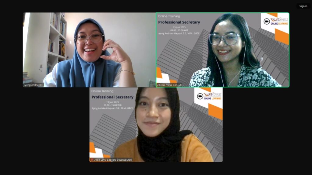 Professional Secretary 13 Juni 2025