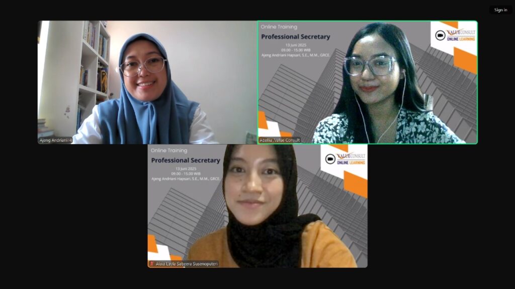 Professional Secretary 13 Juni 2025