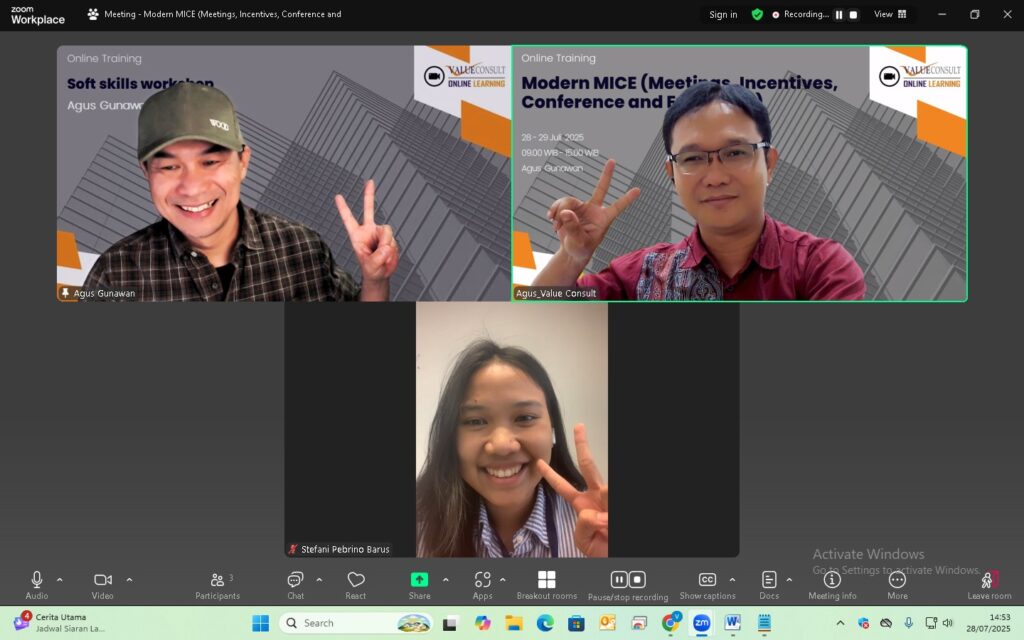 Modern MICE (Meeting, Incentive, Conference and Exhibition 28-29 Juli 2025