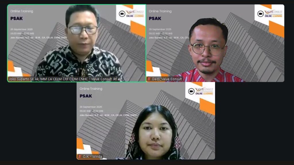 PSAK 29 September 2025