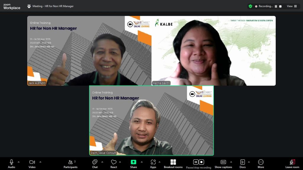 HR For Non HR Manager 13-14 Oktober 2025