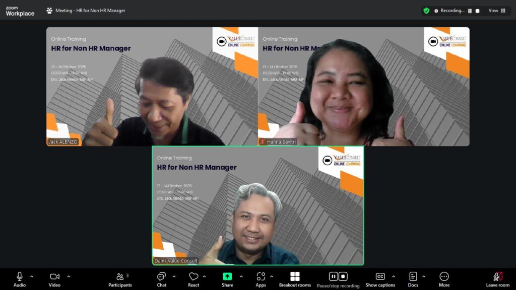 HR For Non HR Manager 13-14 Oktober 2025