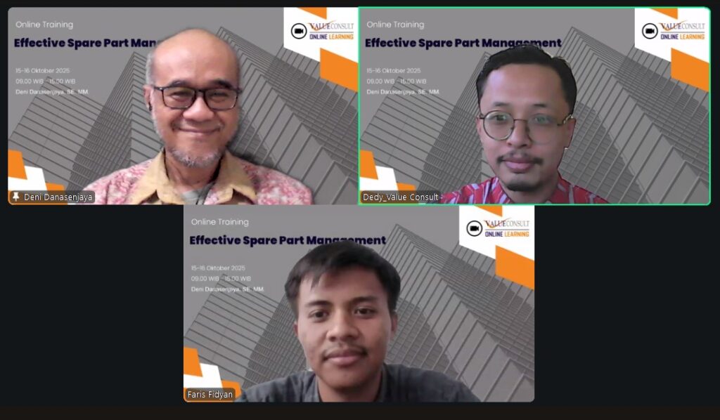 Effective Spare Part Management 15-16 Oktober 2025