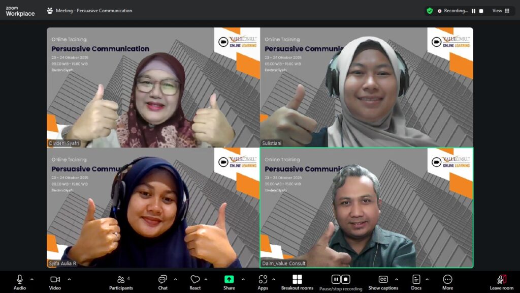 Persuasive Communication 23-24 Oktober 2025