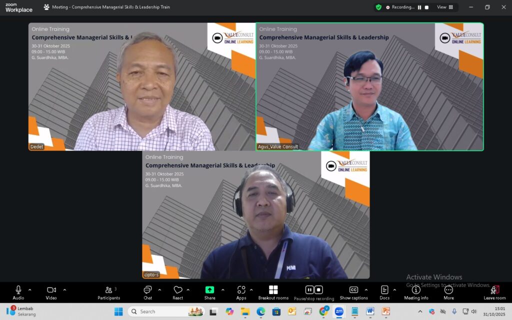 Mendesain Salary Struktur & Skala Upah 30 - 31 Oktober 2025