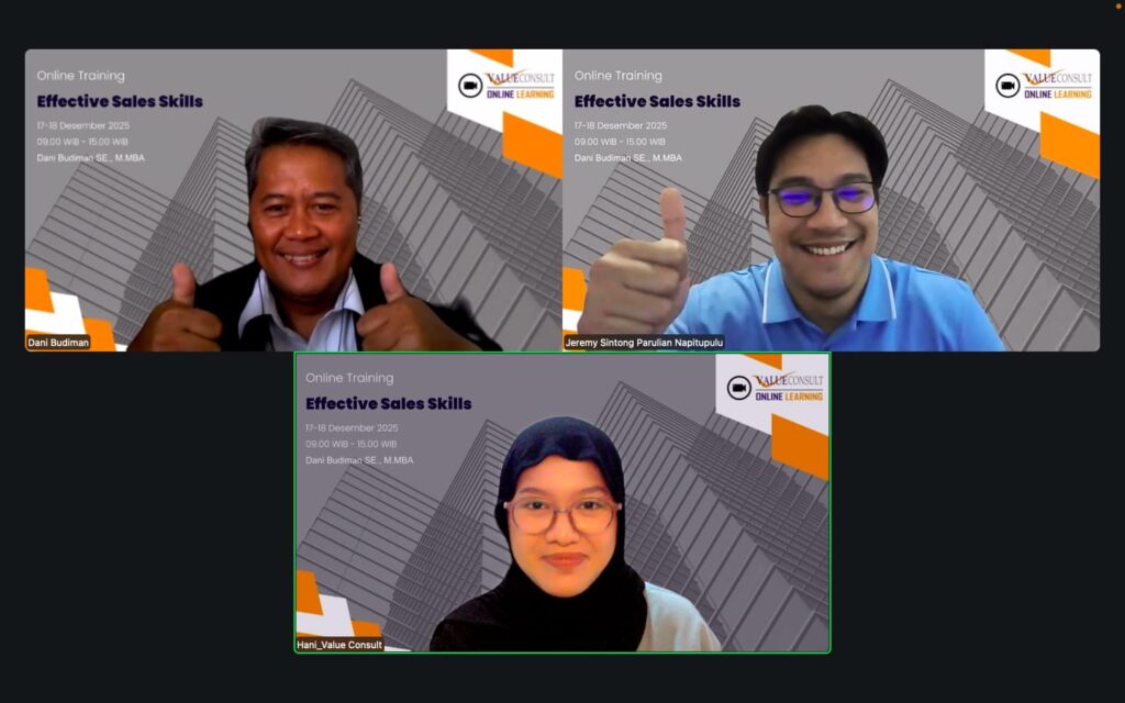 Effective Sales Skills 17-18 Desember 2025