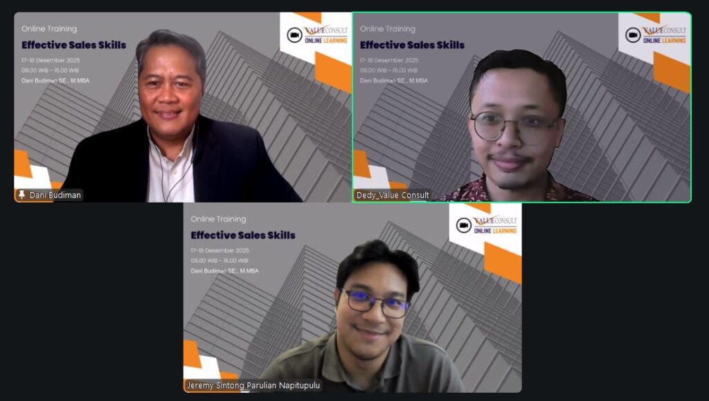 Effective Sales Skills 17-18 Desember 2025