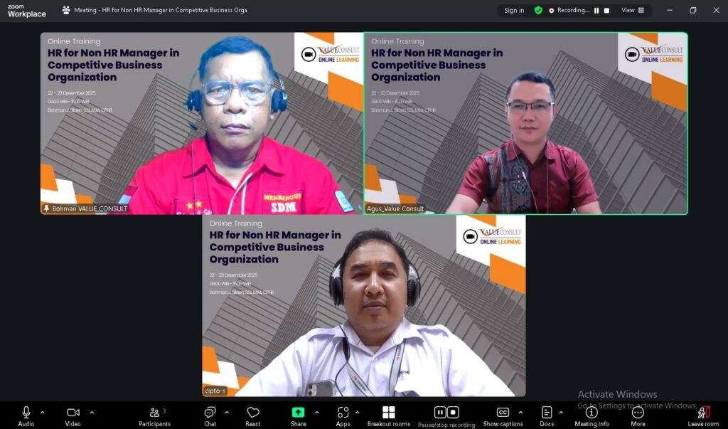 HR for Non HR Manager in Competitive Business 22-23 Desember 2025