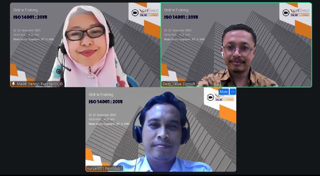 ISO 14001:2015 22-23 Desember 2025