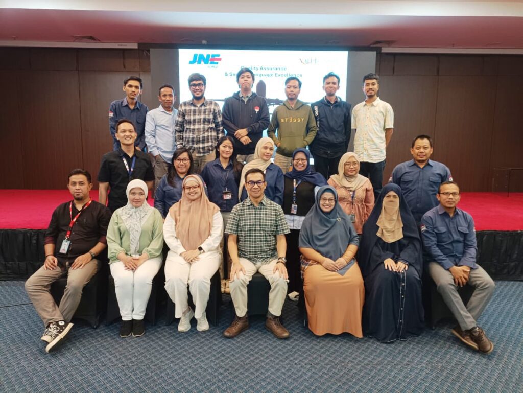 InHouse Training : Quality Assurance & Service Language Excellence 16 & 23 Desember 2025