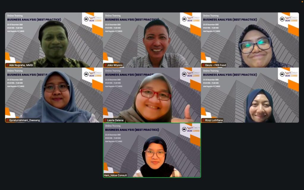 Business Analysis (Best Practice) 22 - 23 Desember 2025