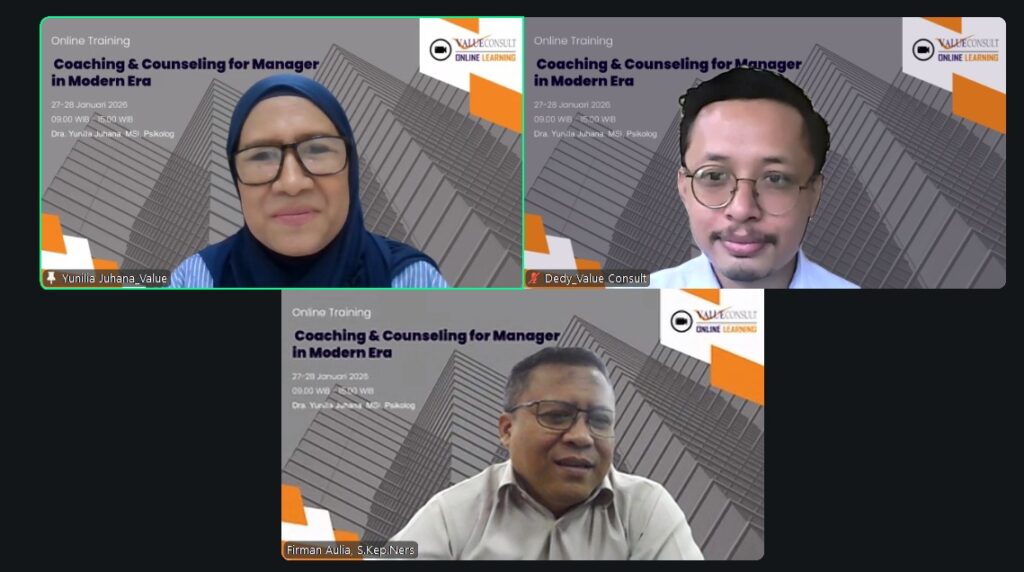 Coaching & Counseling for Manager in Modern Era 27-28 Januari 2026