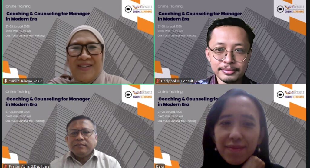 Coaching & Counseling for Manager in Modern Era 27-28 Januari 2026