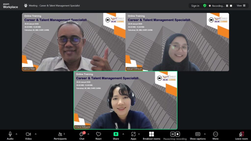 Career & Talent Management Specialist 29-30 Januari 2026