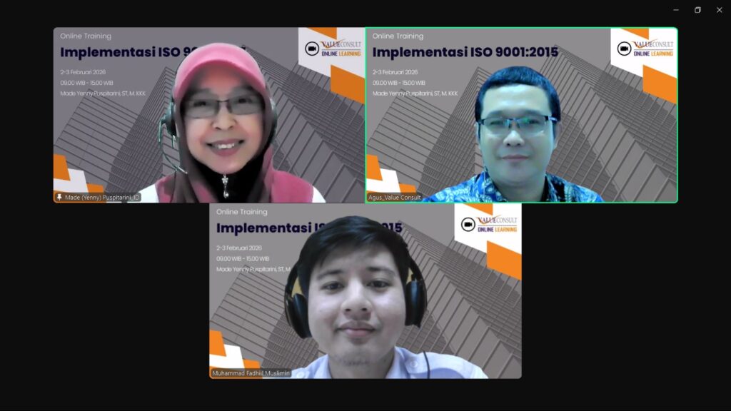 Implementasi ISO 9001:2015 2-3 February 2026