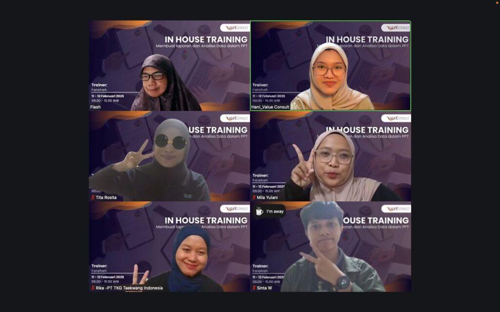 Membuat Laporan & Analisa Data dalam PPT 11 - 12 Februari 2026