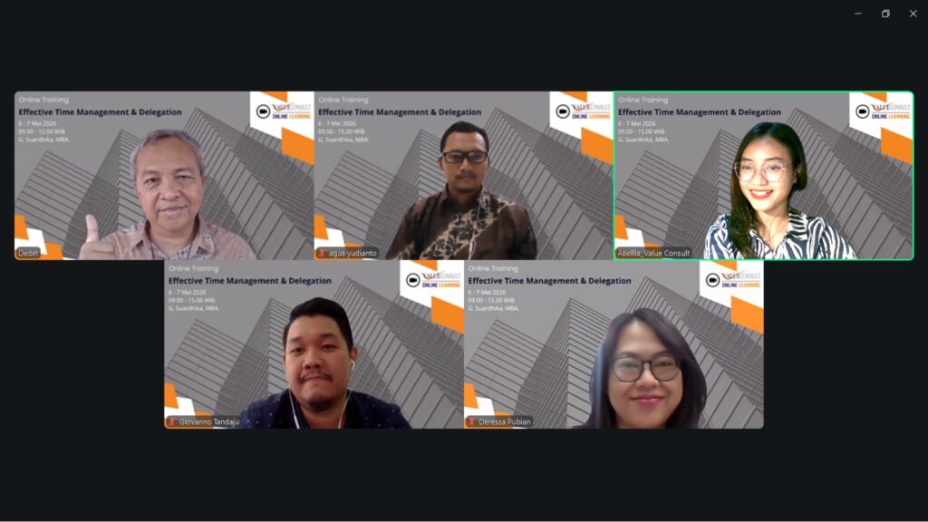 Effective Time Management & Delegation 6-7 Mei 2026