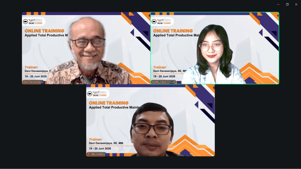 Applied Total Productive Maintenance(TPM) 19 - 20 Juni 2026