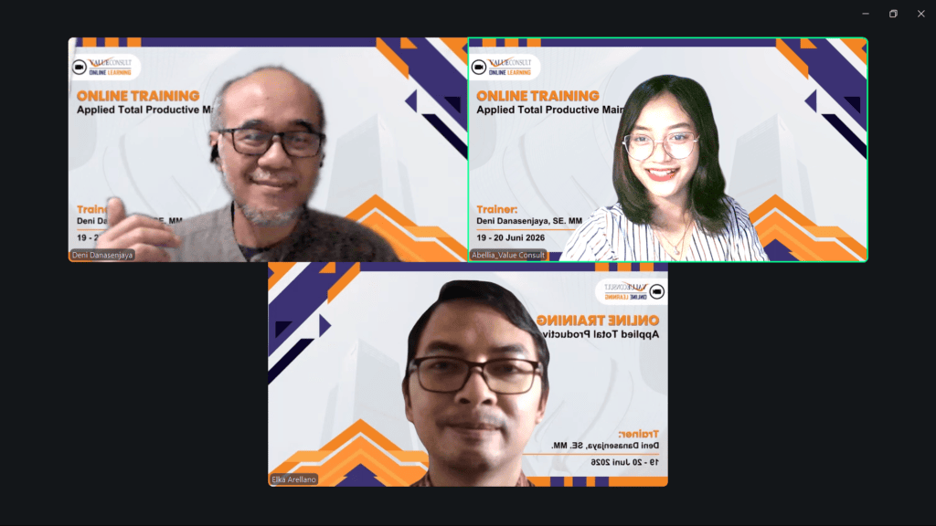 Applied Total Productive Maintenance(TPM) 19 - 20 Juni 2026